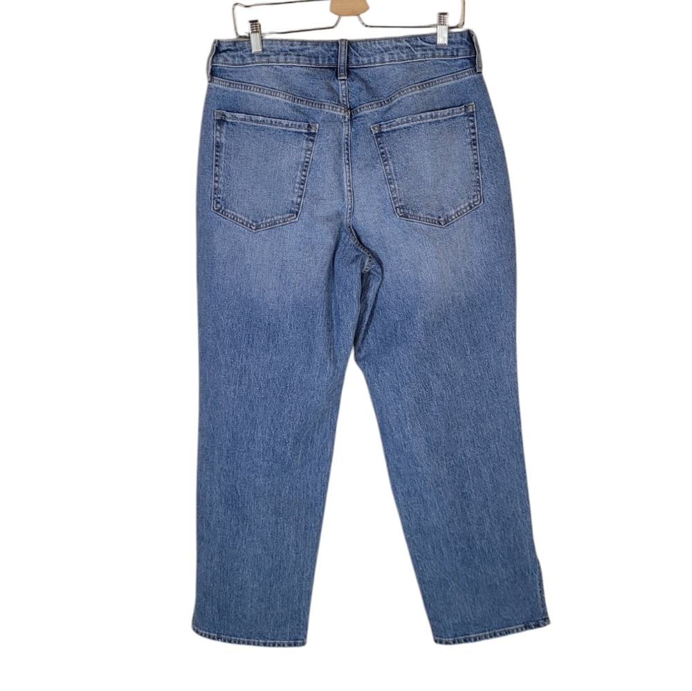 OLD NAVY High Rise Button Fly Curvy OG Loose Jeans Size 14 - Picture 11 of 11